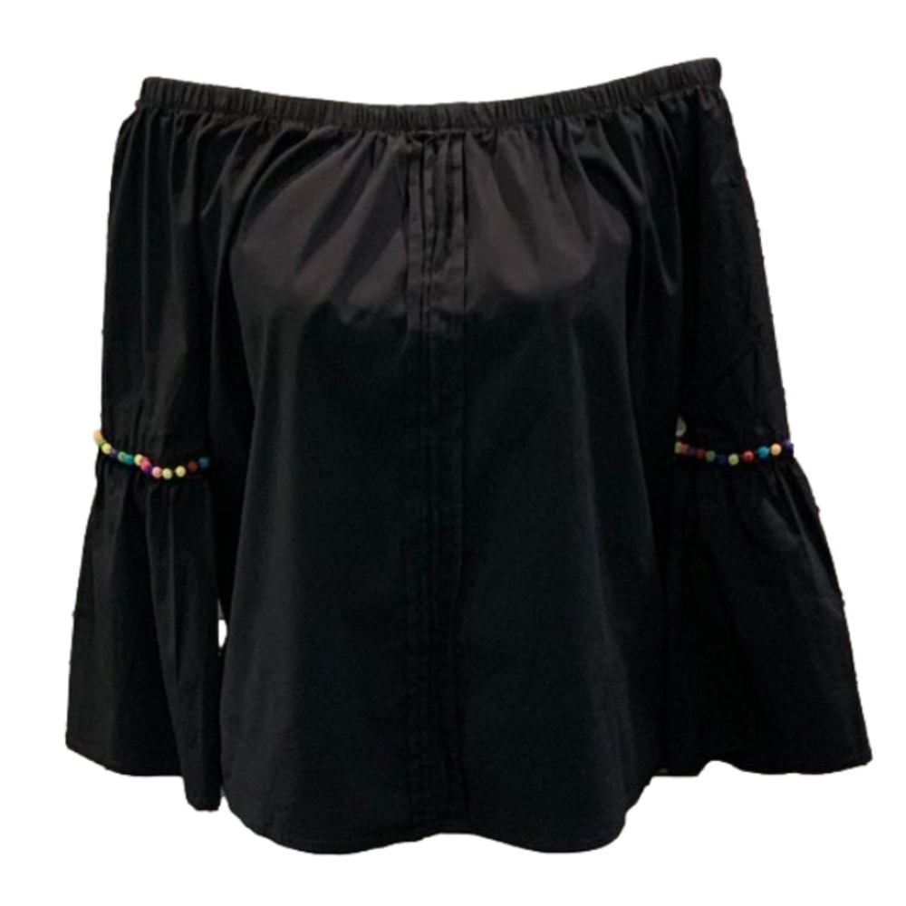B Collection by Bobeau Black Top NWT